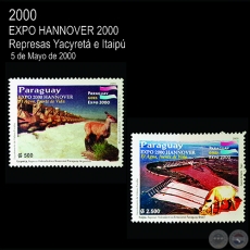 EXPO 2000 HANNOVER - EL AGUA, FUENTE DE VIDA (AÑO 2000 - SERIE 2)